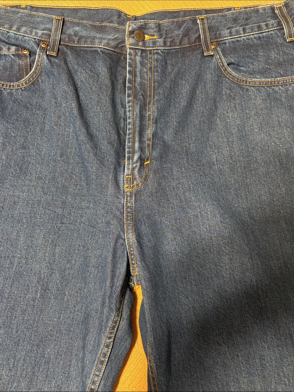 Kirkland Classic Men's Blue Denim Jeans 42x32